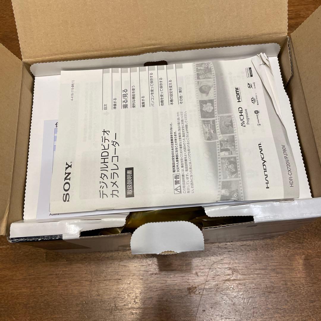Sony デジタルHDビデオカメラレコーダー　HDR-CX720V
