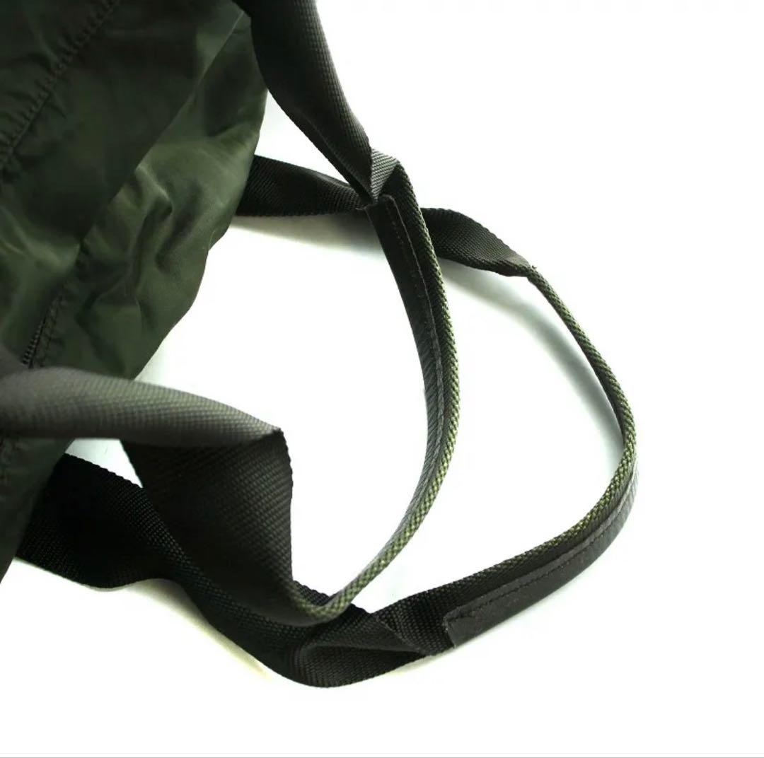 プラダ PRADA ボストンバッグ カーキ