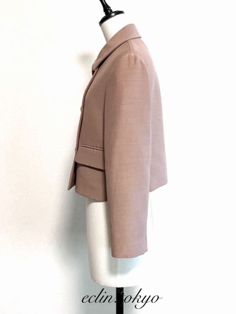 新品同様2023 ディオール《裏地オブリーク総柄》ショートジャケット E4795