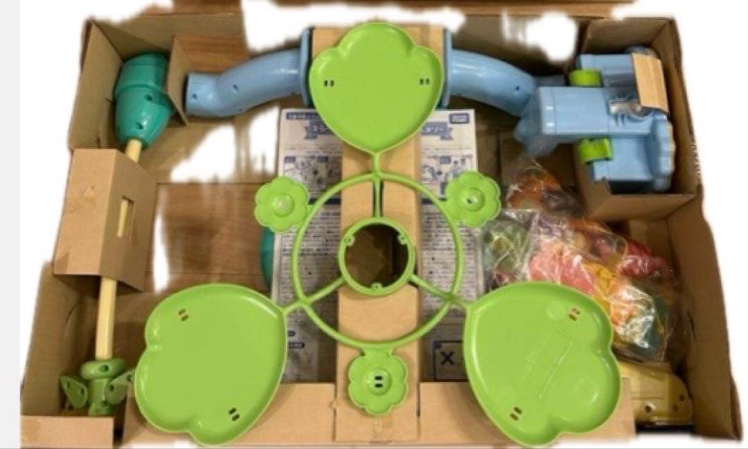 【美品】プーメリー　えらべる回転6ＷＡＹジムにへんしんメリー