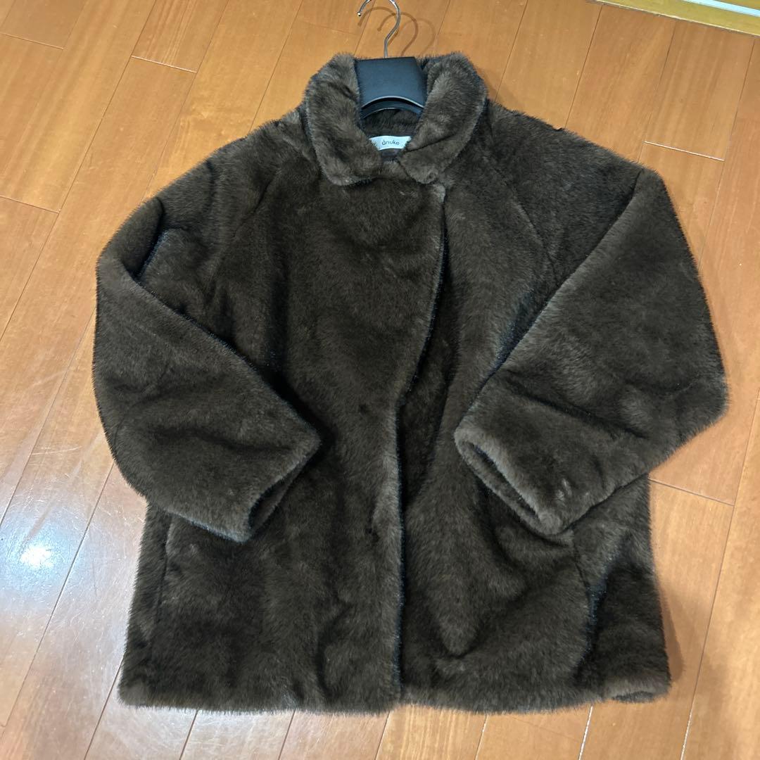 ジャケット・アウター anuke Eco Minkfur Jacket 36