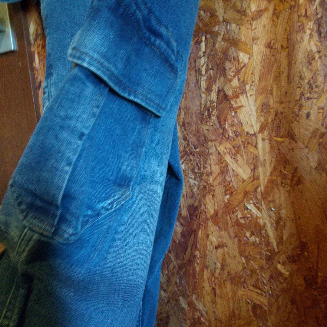 寅壱 ストレッチデニムつなぎ