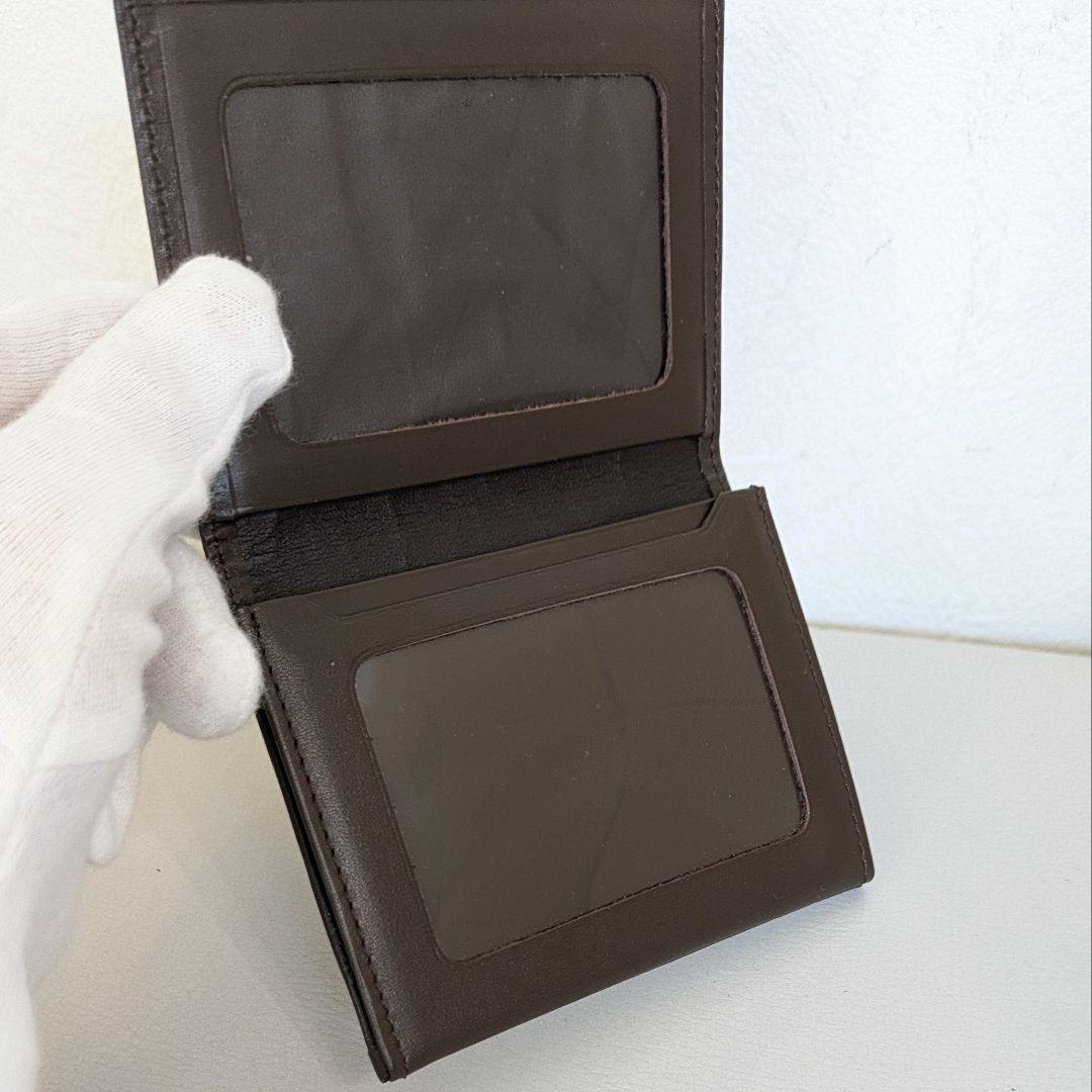 新品未使用✨バーバリー　ノバチェック　キャンバス　レザー　ホース柄　名刺入れ