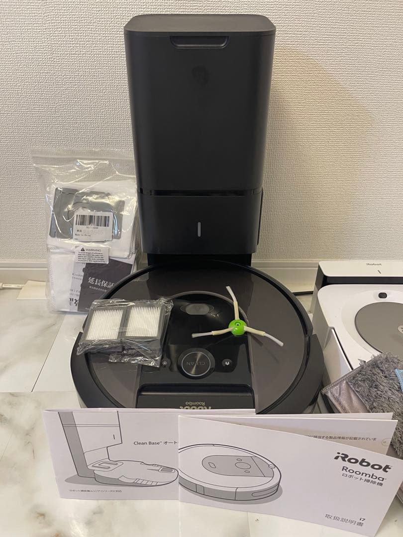 美品 i robot ルンバi7+ブラーバm6　セット販売　ロボット掃除機
