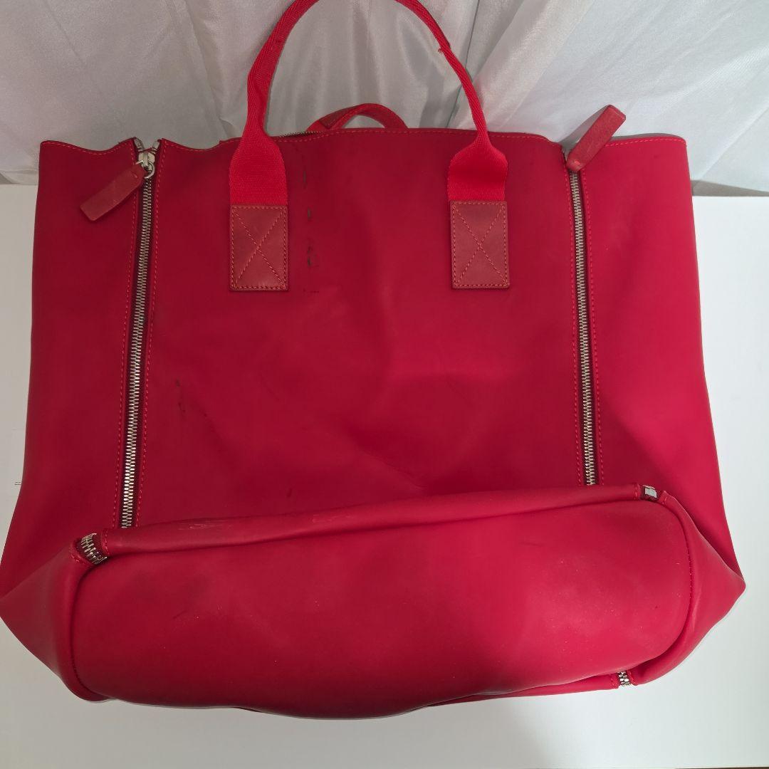DSQUARED2 赤 トートバッグ ジッパー付き