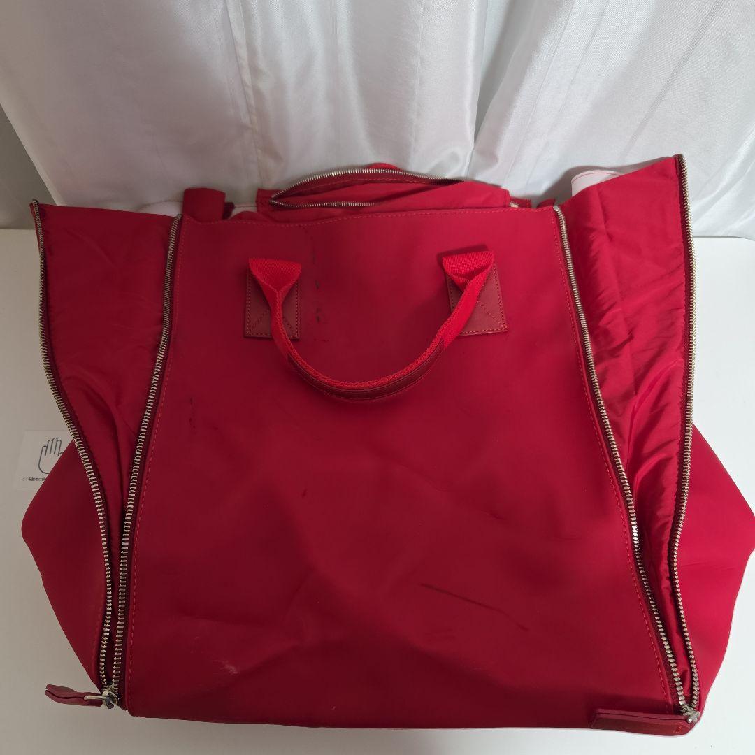 DSQUARED2 赤 トートバッグ ジッパー付き
