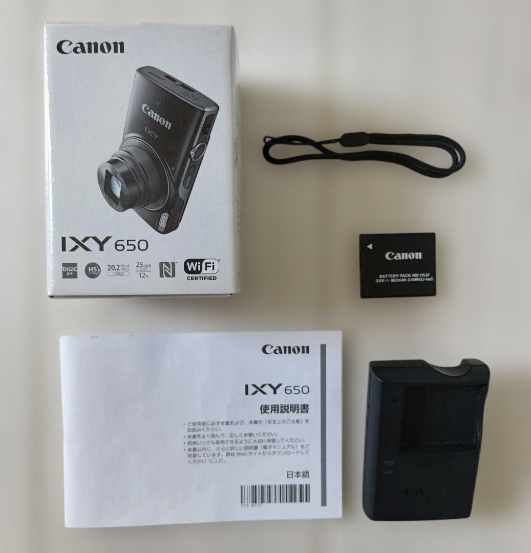 美品！CANON IXY650 デジタルカメラ