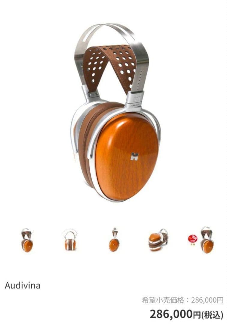 M*r様 HIFIMAN AUDIVINA 平面駆動 美品