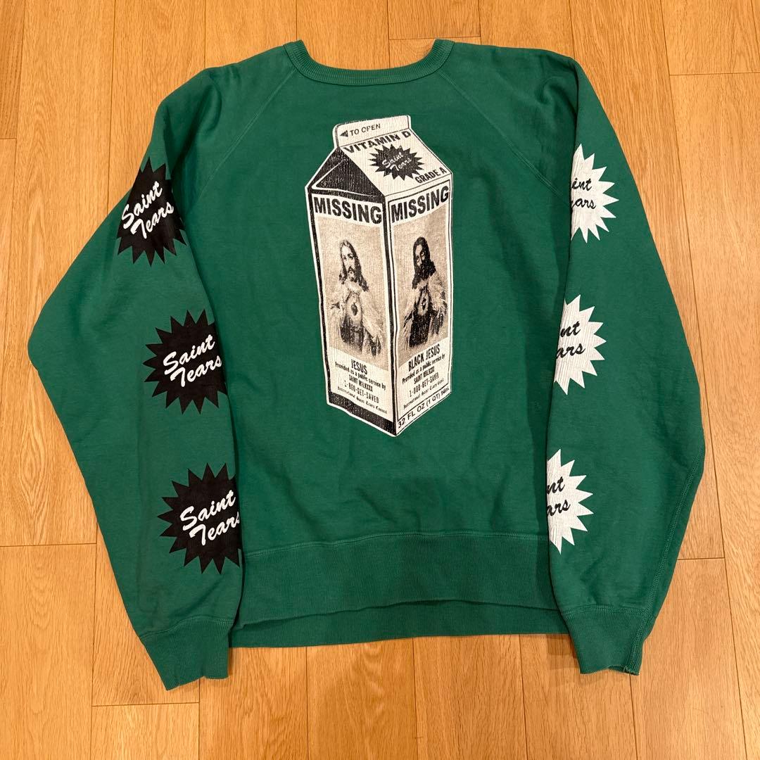 Saint Tears セントマイケル　ミルクパックデザイン トレーナー