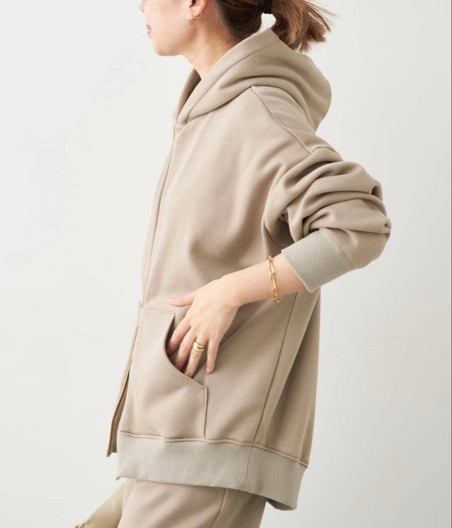 トップス Deuxieme Classe Warm Zip Hoodie