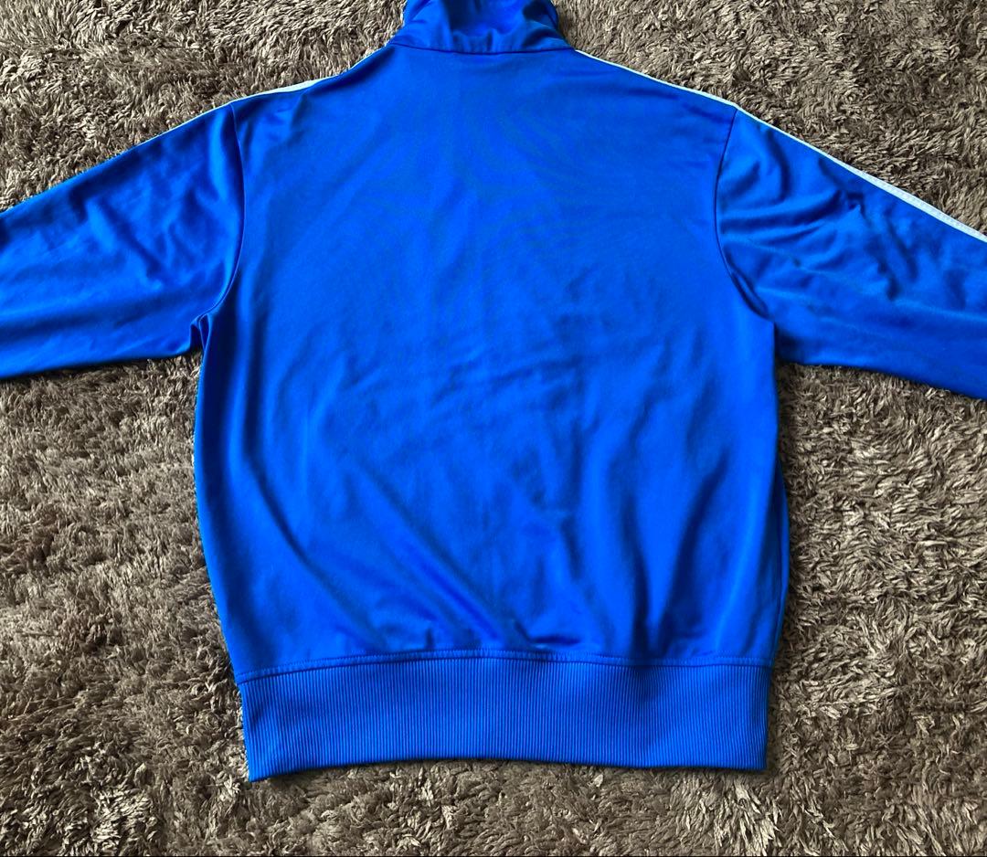 00's adidas アディダス トラック ジャケット ジャージ M ブルー
