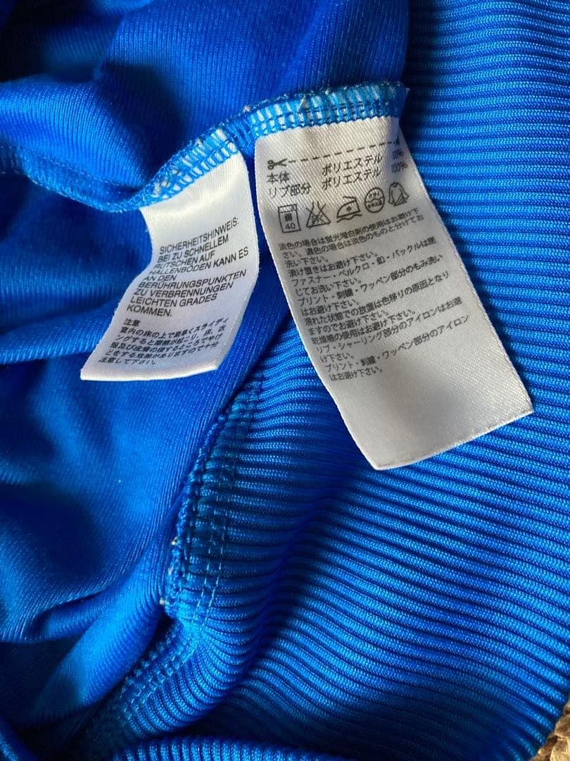 00's adidas アディダス トラック ジャケット ジャージ M ブルー