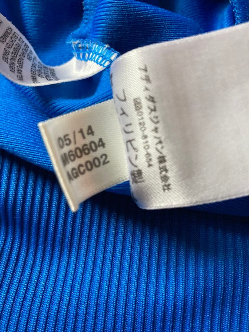 00's adidas アディダス トラック ジャケット ジャージ M ブルー