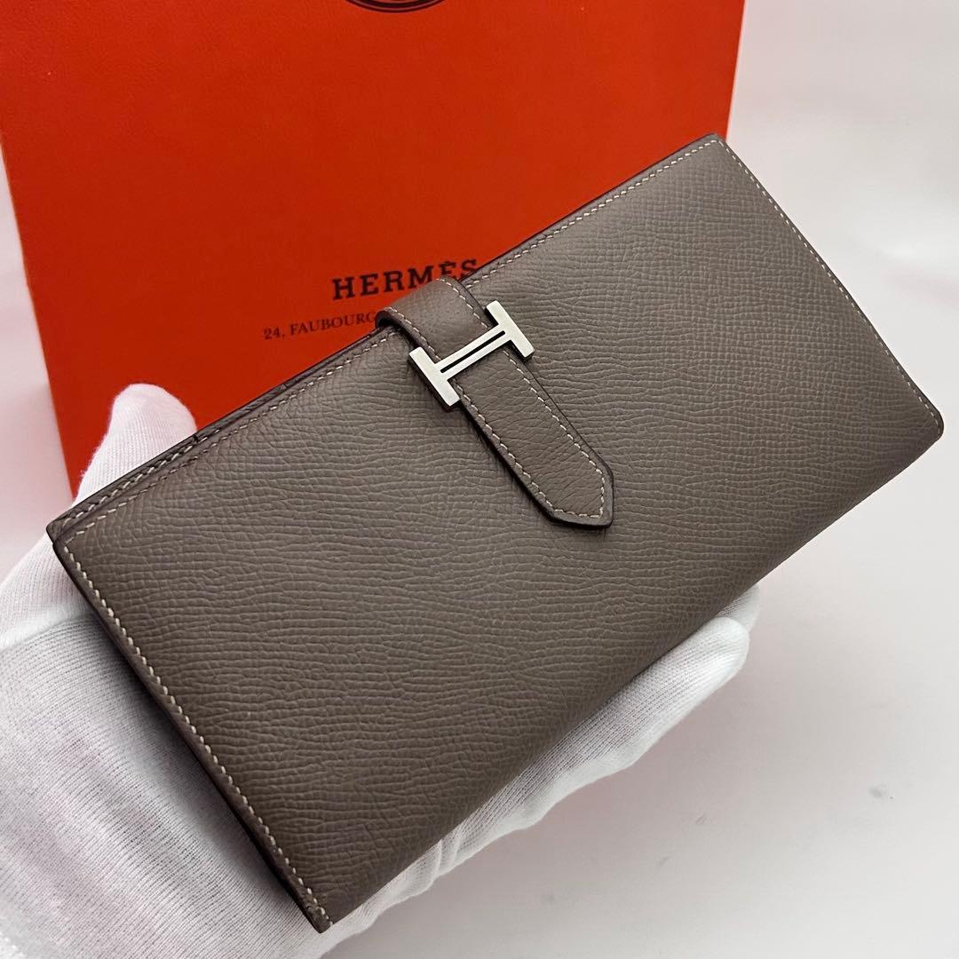 HERMES べアンスフレ　エトゥープ