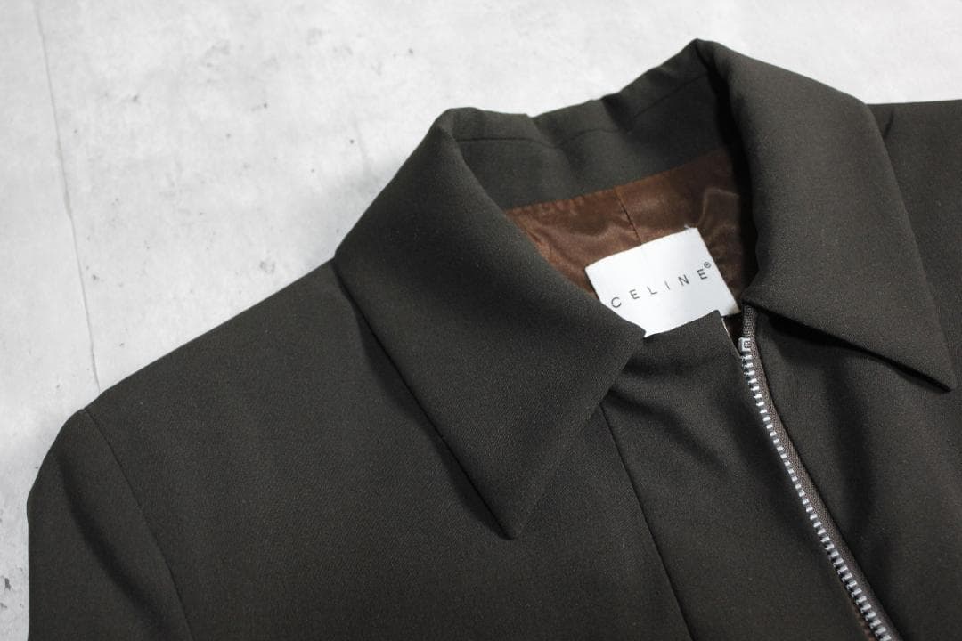 希少 オールドセリーヌ フィービー期 ジップジャケット 38 フランス製