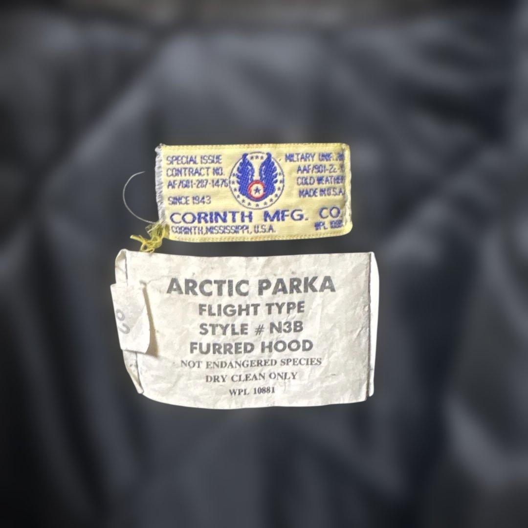 N3Bフライトパーカー オリーブグリーン アメリカ製