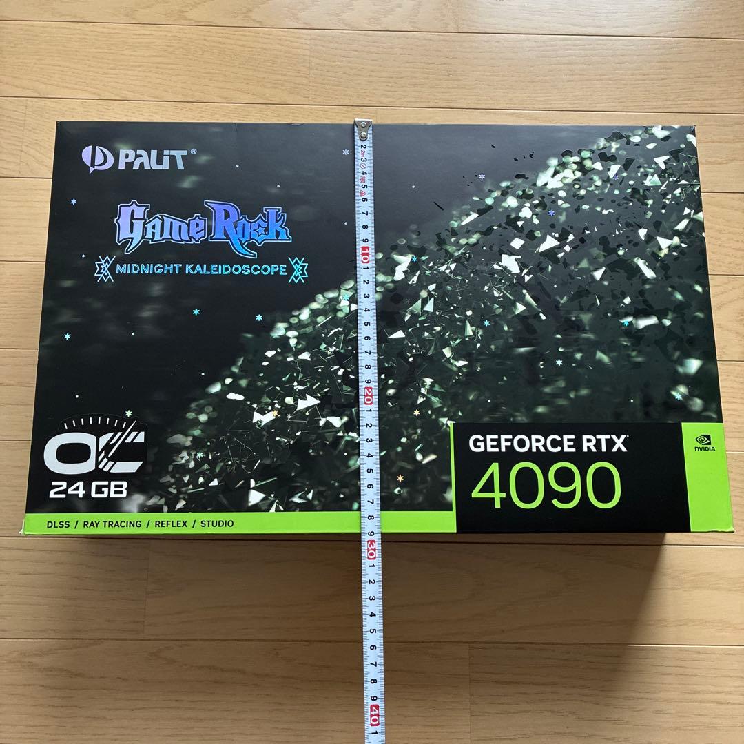 palit RTX 4090ヒートシンク　3連　ファン　LED バックプレート