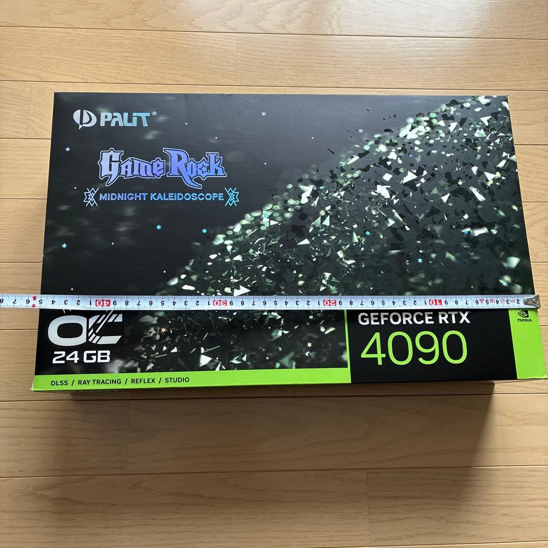 palit RTX 4090ヒートシンク　3連　ファン　LED バックプレート