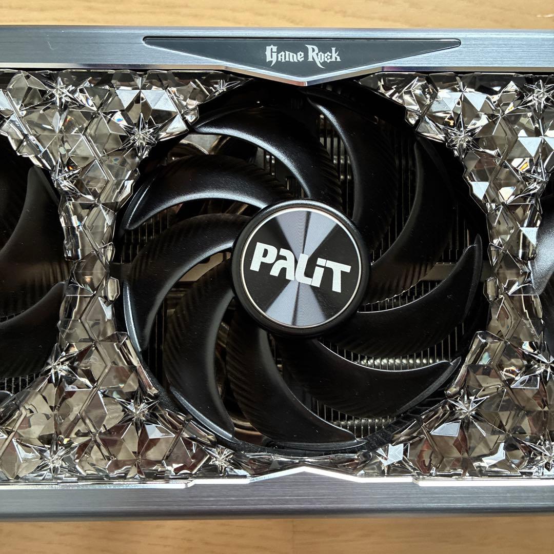 palit RTX 4090ヒートシンク　3連　ファン　LED バックプレート