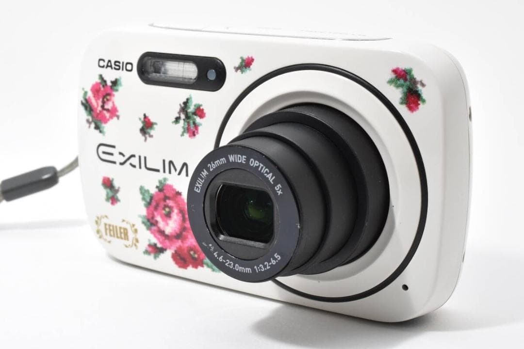 カシオ　CASIO EXILIM EX-N1 FEILER ホワイト フェイラー