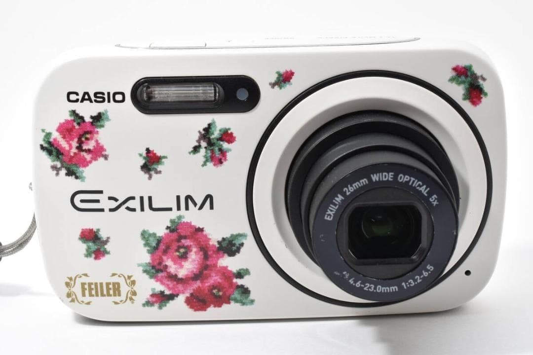 カシオ　CASIO EXILIM EX-N1 FEILER ホワイト フェイラー