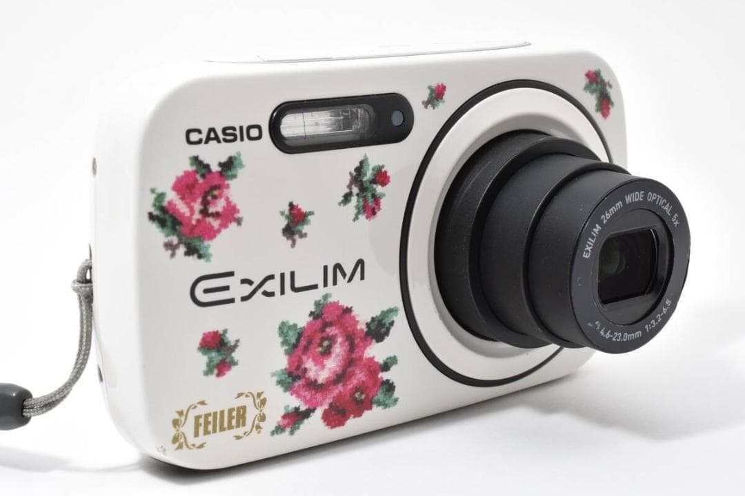 カシオ　CASIO EXILIM EX-N1 FEILER ホワイト フェイラー