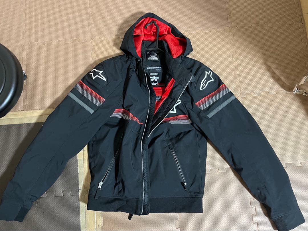 Alpinestars Sektor V2 Tech Hoodie 黒/赤