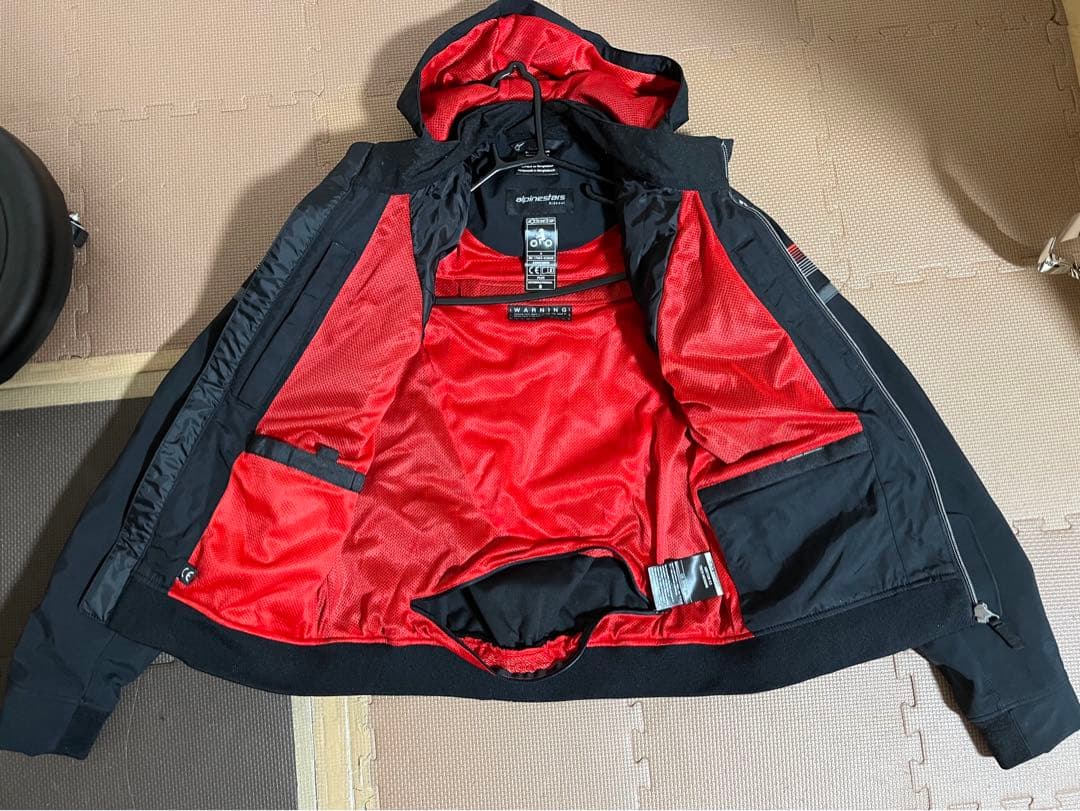 Alpinestars Sektor V2 Tech Hoodie 黒/赤