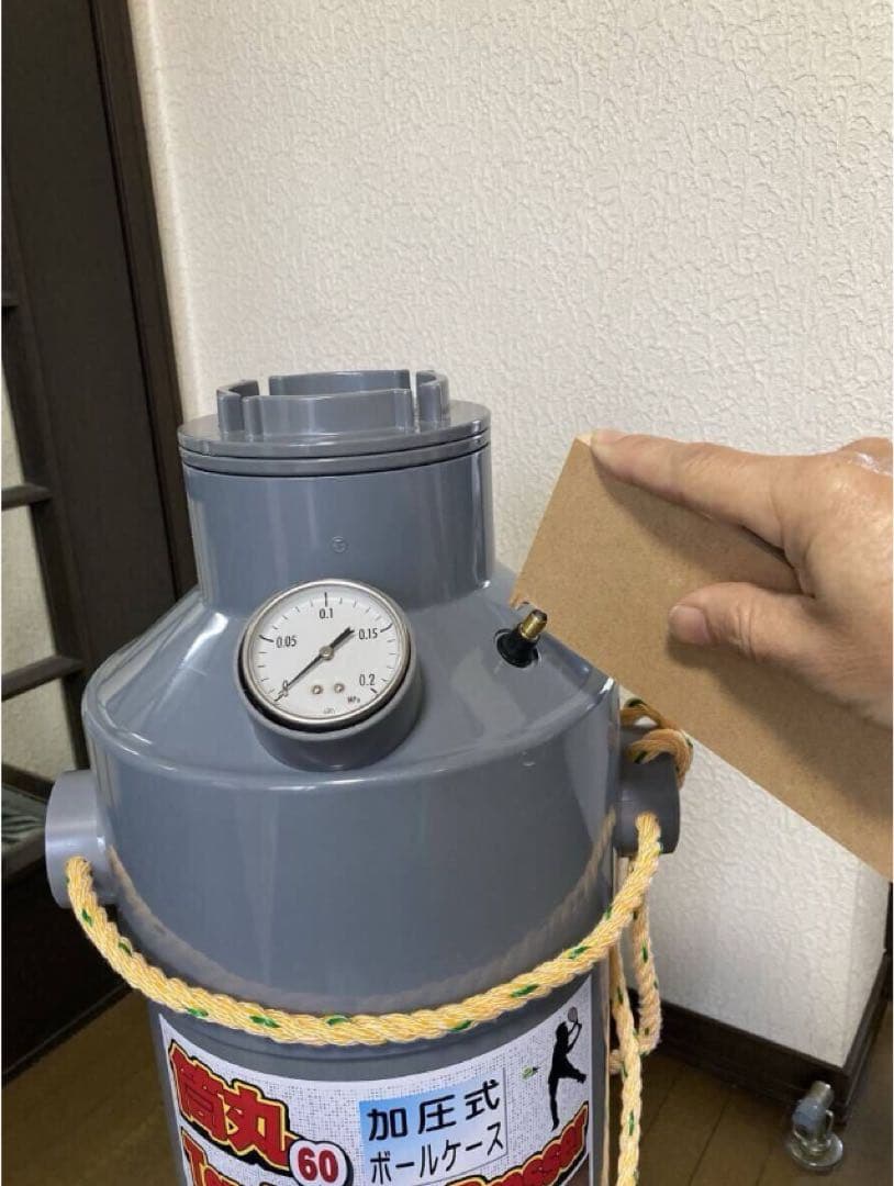 筒丸60(テニスボール加圧・再生ホルダー)b