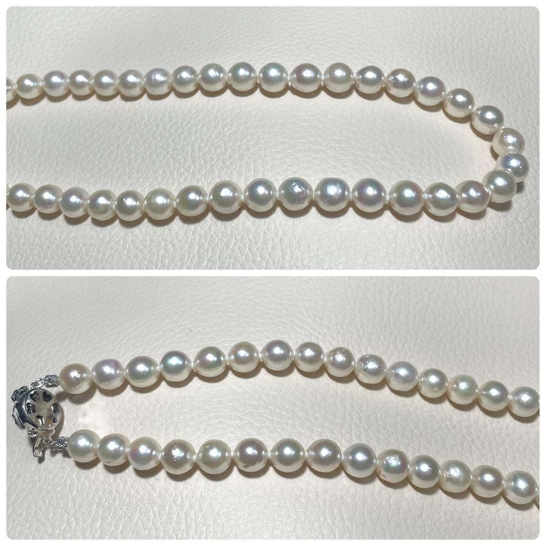 超大珠✨️ あこや真珠 パール ネックレス 約8.5~9.0mm 本真珠