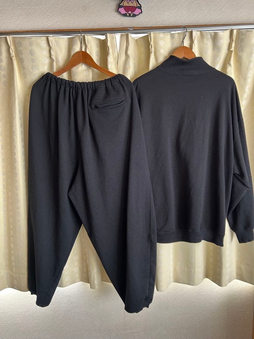 COOTIE PRODUCTIONS ブラック スウェットセット M