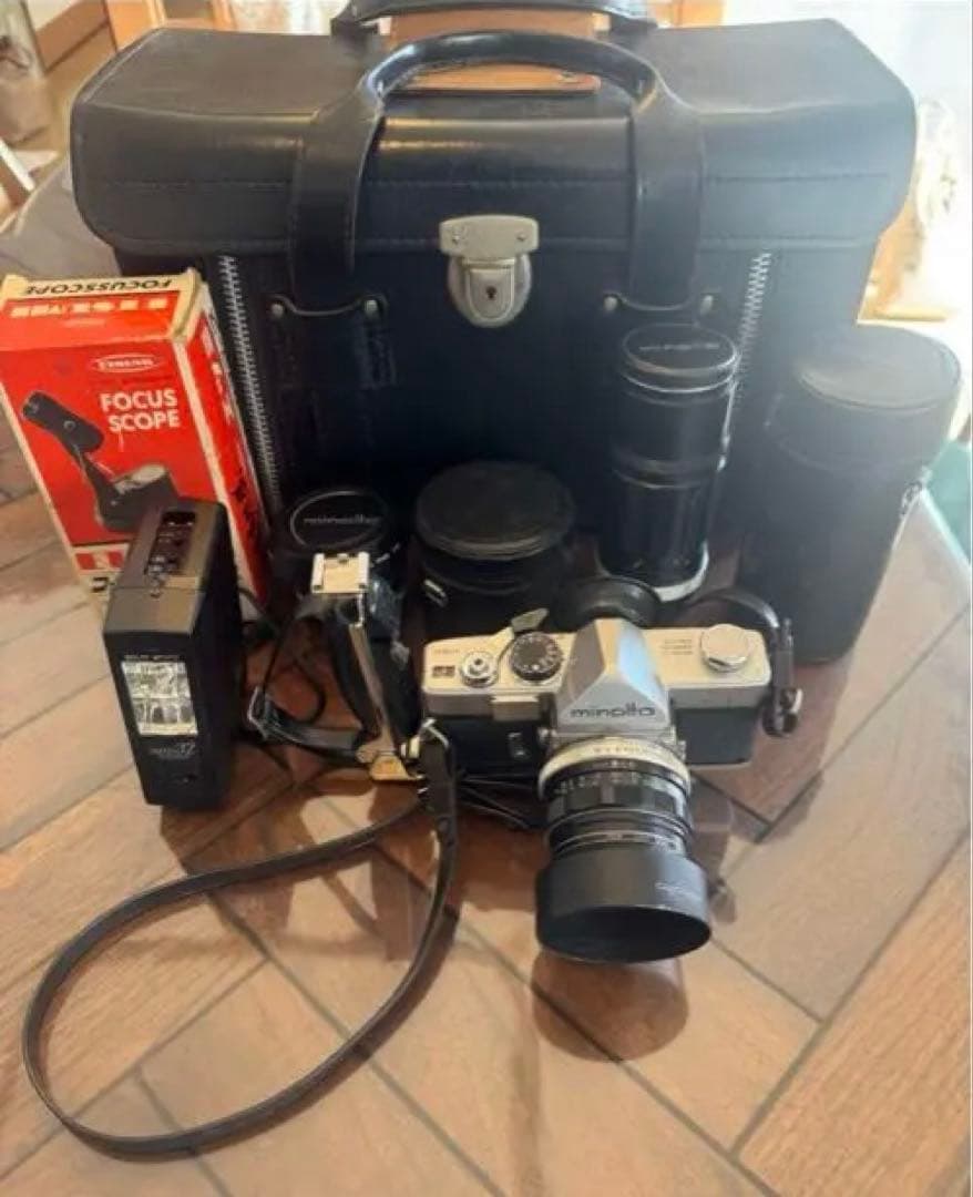フィルムカメラ　Minolta SR-1s レンズセット