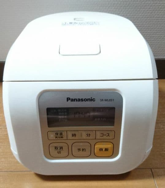 炊飯器 Panasonic SR-ML051 ホワイト