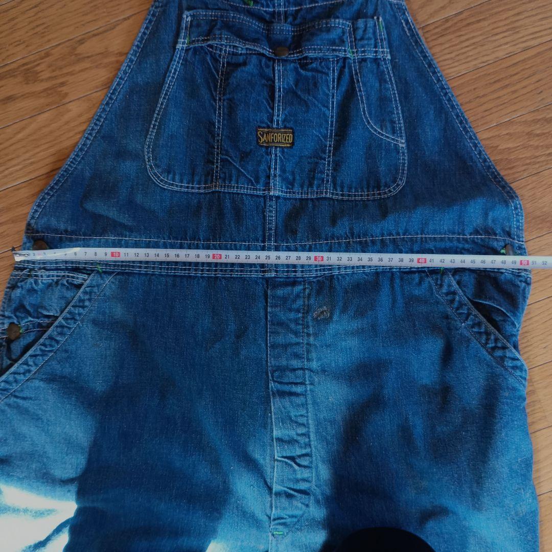 50s 60s USA製 vintage オーバーオール SANFORIZED