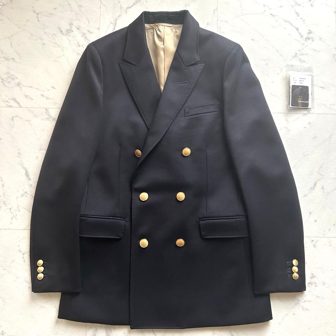 UNION LAUNCH 紺ブレ 金ボタン ダブルジャケット S