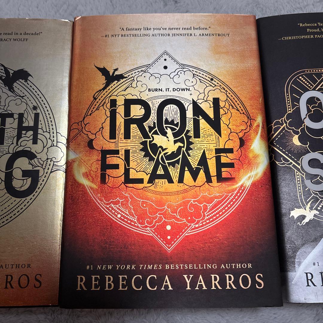 Fourth Wing, Iron Flame, Onyx Storm セット