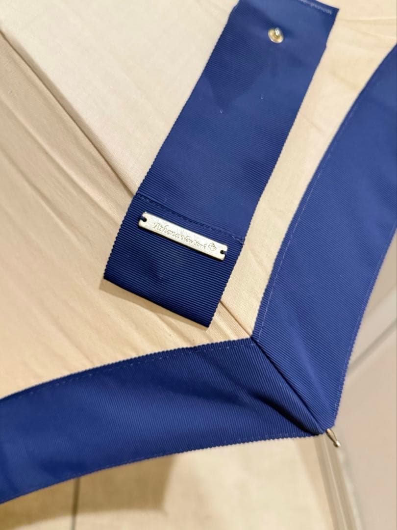 アシーナニューヨーク　日傘　ブルー