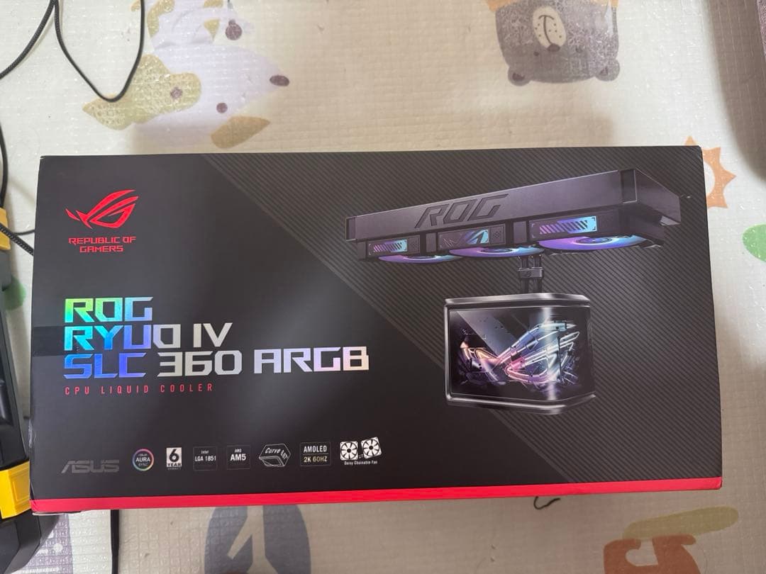 その他 Z890 Extreme + Ultra7 265k + Rog Ryuo IV