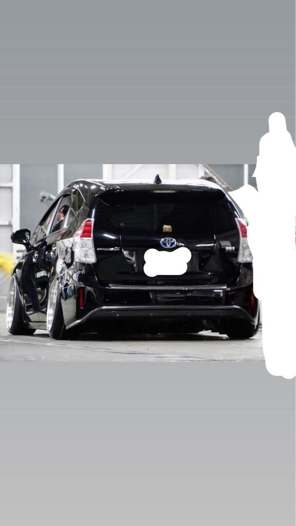 プリウスα ZVW41 加工リアアクスル