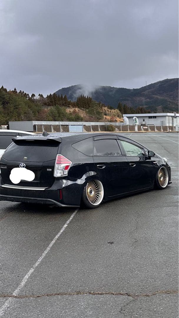 プリウスα ZVW41 加工リアアクスル