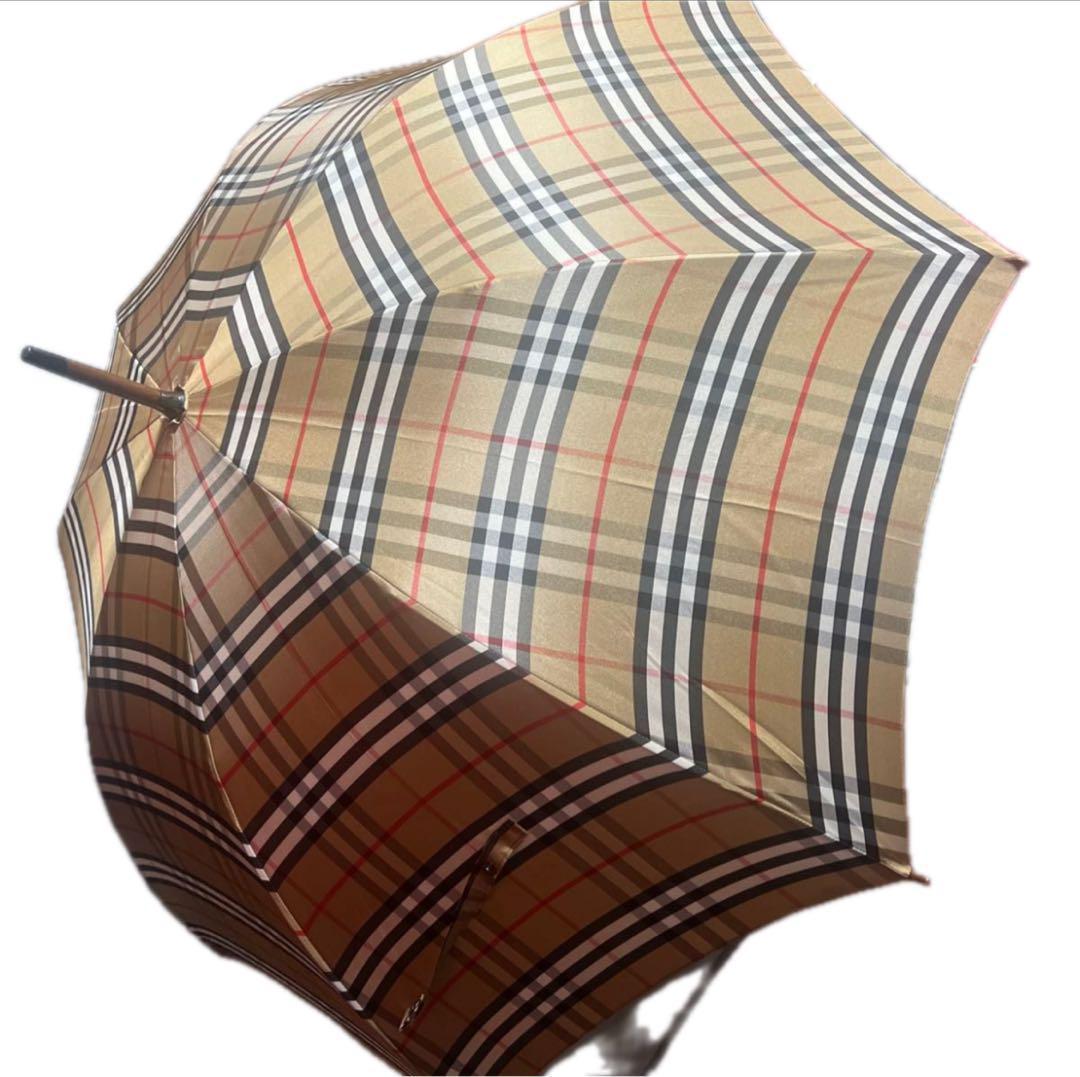 超美品 Burberrys' バーバリーズ　長傘　ノバチェック　アンブレラ