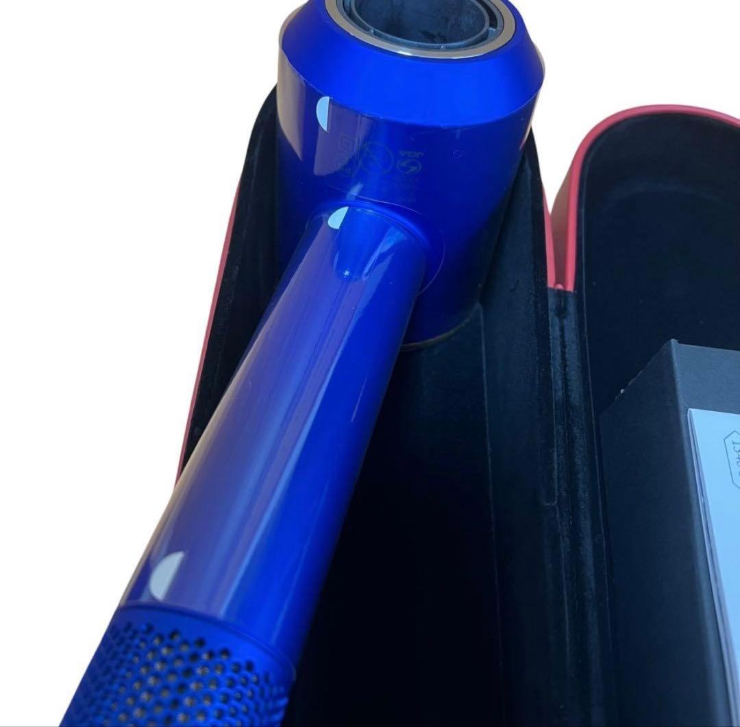 レアカラー　dyson ヘアドライヤー ブルー/ゴールド　hd01