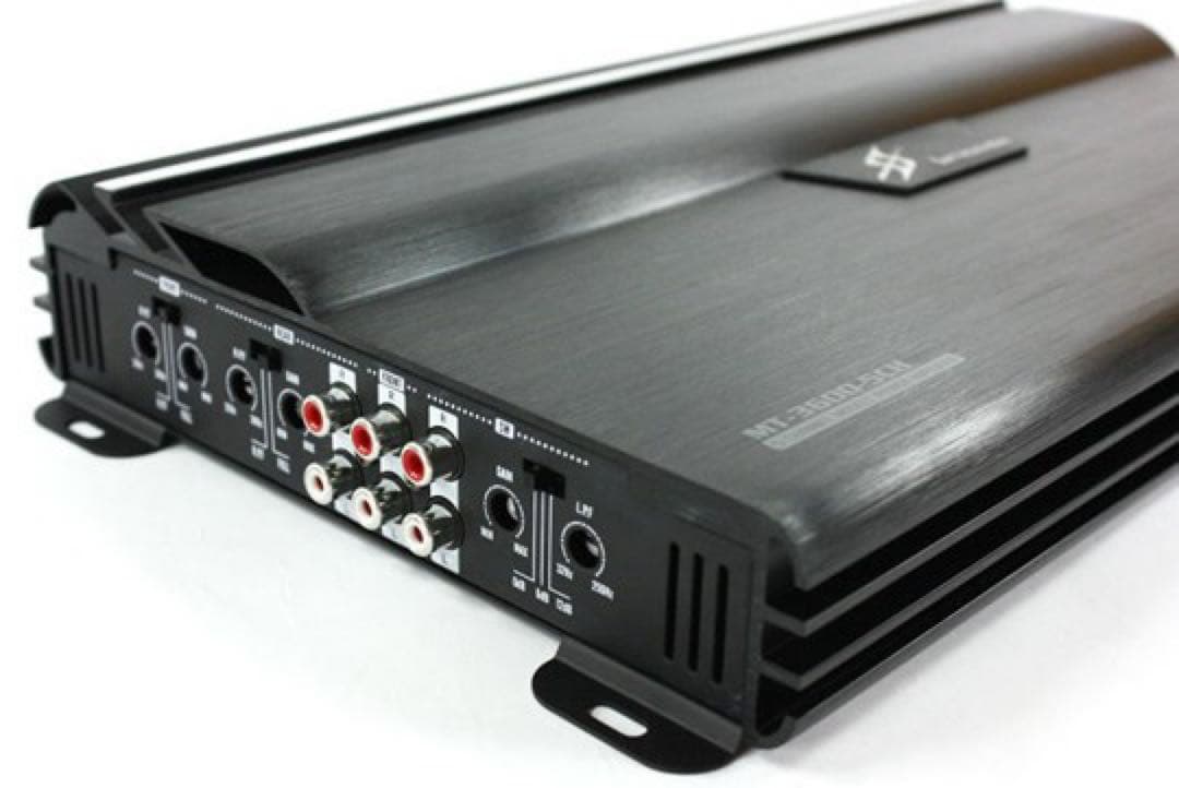 大出力車載パワーアンプ新品即納！最大5ch3600w出力可能！