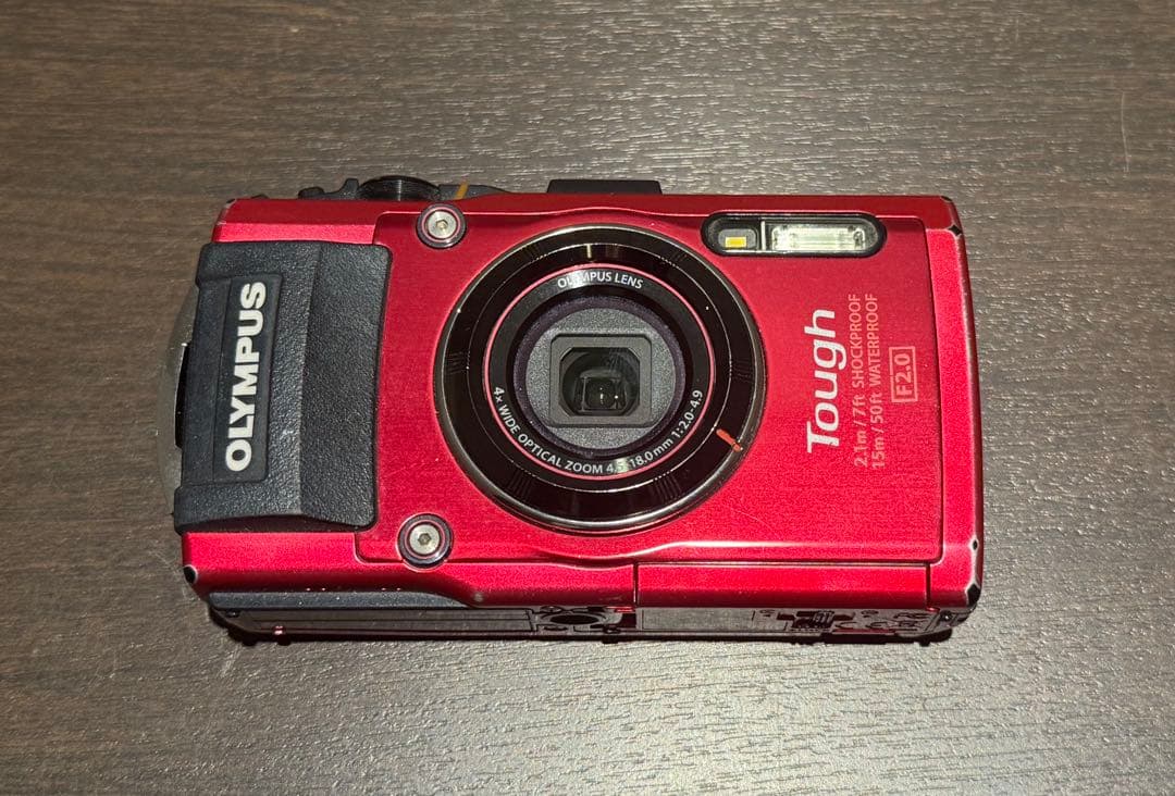 OLYMPUS STYLUS TG-4 レッド【中古品】