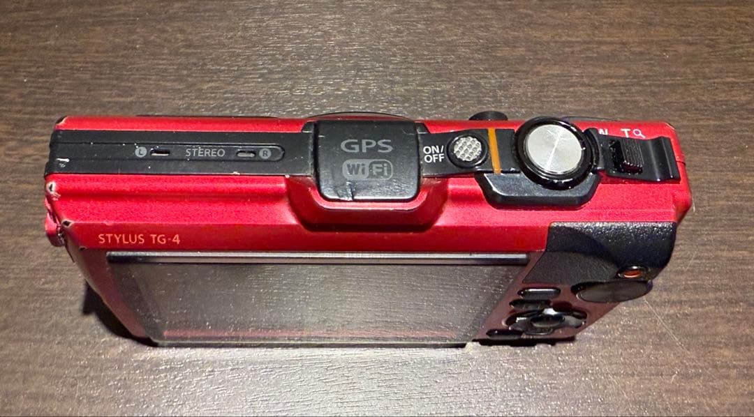 OLYMPUS STYLUS TG-4 レッド【中古品】