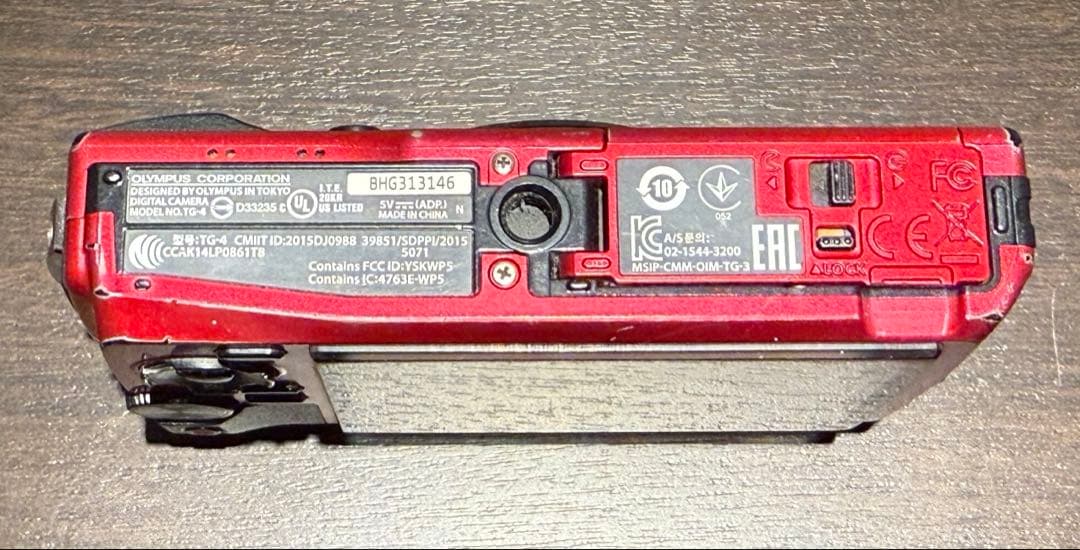 OLYMPUS STYLUS TG-4 レッド【中古品】