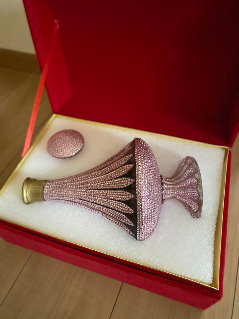 トラディションスタイル　ピンクスワロフスキー　　ブランデー