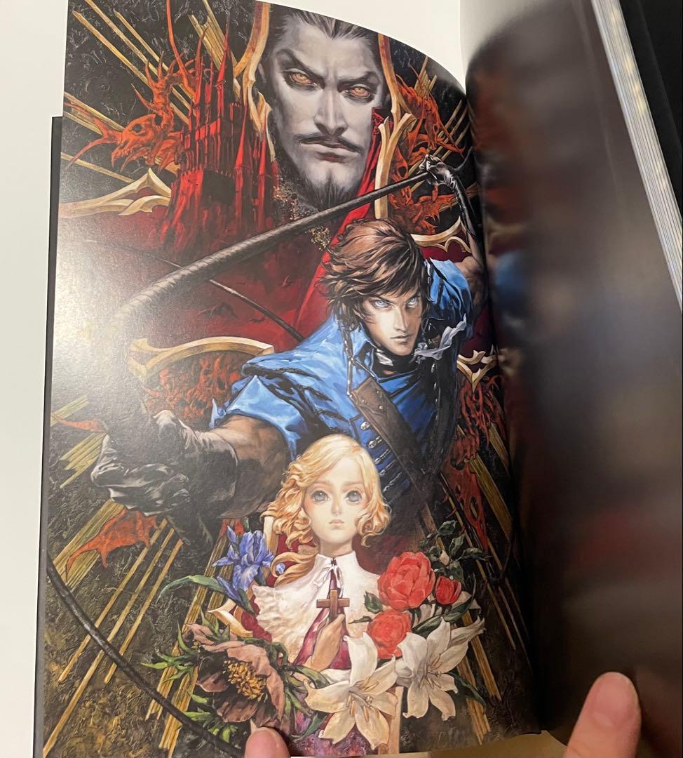 アートブック「悪魔城ドラキュラ Xクロニクル コナミスタイル特別版」画:小島文美