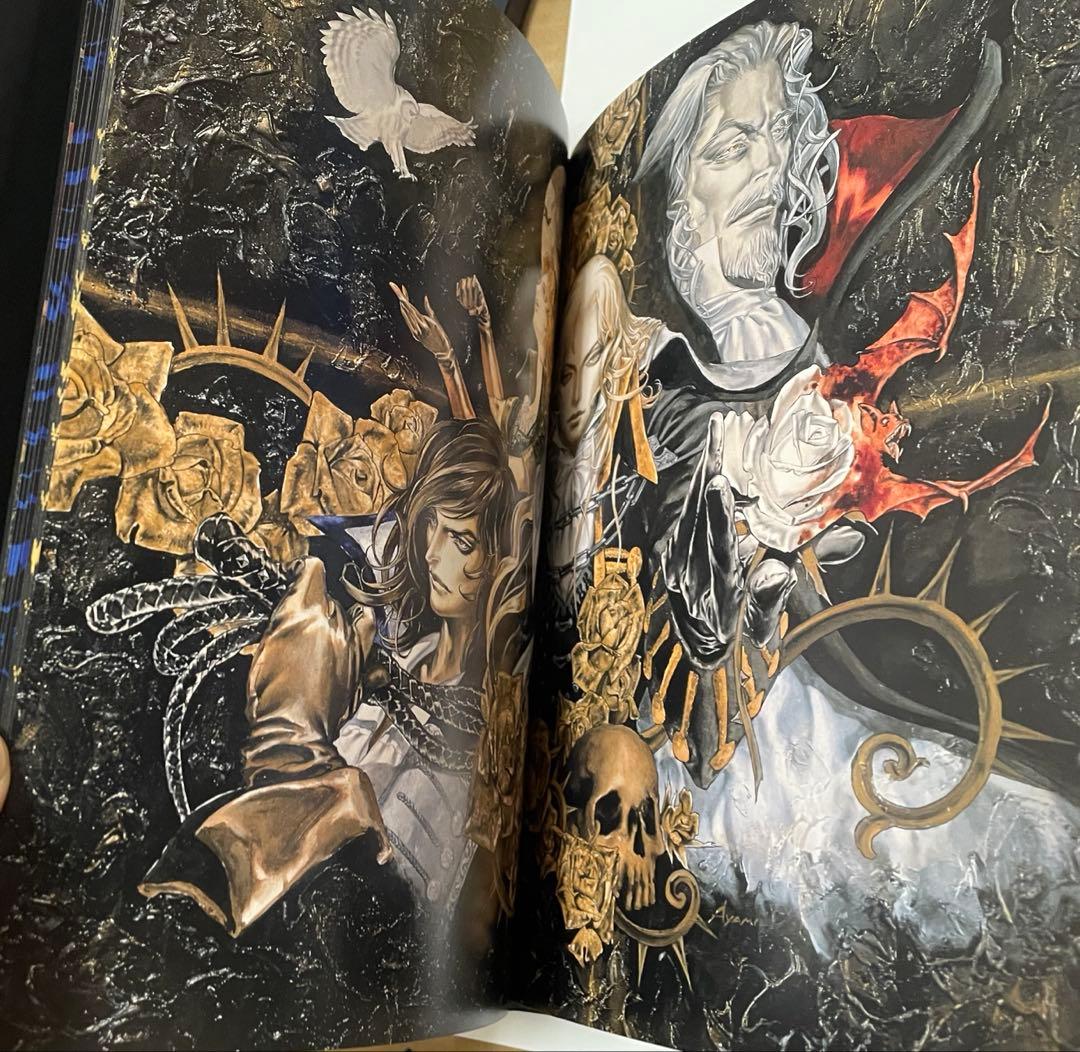 アートブック「悪魔城ドラキュラ Xクロニクル コナミスタイル特別版」画:小島文美