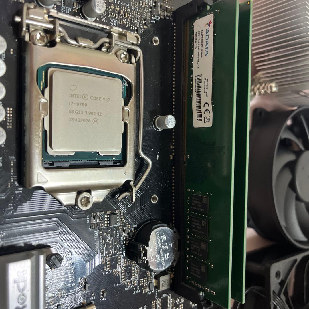 ASRockマザーボード CPU メモリーカード ファン